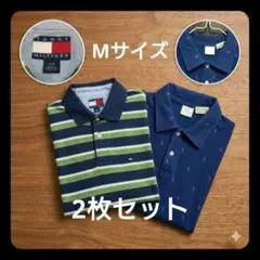​【ポロシャツ2枚セット】TOMMY HILFIGER × XL HOMME　M