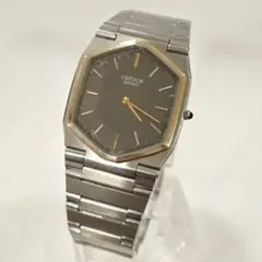CREDOR SEIKO セイコー クレドール 六角 メンズ腕時計