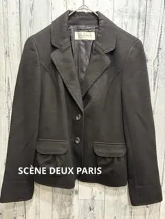 ♠️ SCÈNE DEUX PARIS セーヌドゥ　東京スタイル　ウールジャケット
