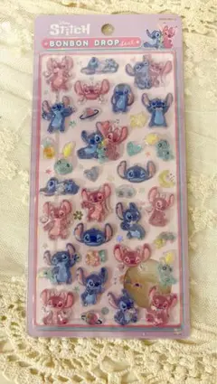 スティッチ ボンボンドロップシール