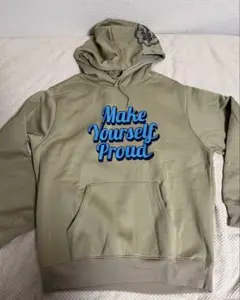 パーカー ベージュ