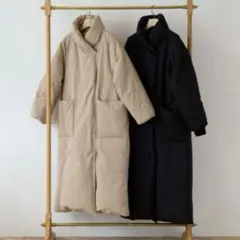 ロングダウンコート ダウンジャケット