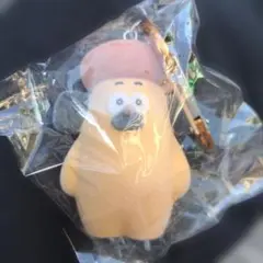 おひげのポン　カラビナつきフロッキーマスコット　ポンちゃん