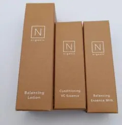 Nオーガニック ローション、VC、ミルク ミニボトル トライアル 3点セット