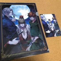 FGO Fate CBC クリアファイル ポストカード 月下の四匹