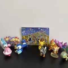 ポケモン モンコレ 6体セットDP A.Bセット フィギュア 絶版