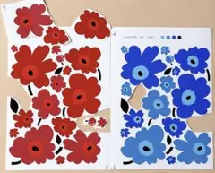 ポーセラーツ　転写紙　花