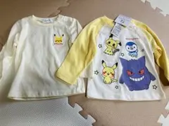 【はるち様】モンポケ　ポケモン　長袖　Tシャツ　90cm 2枚セットのサムネイル