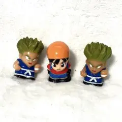 ドラゴンボール パン 孫悟空フィギュア レア レトロ ソフビ 指人形