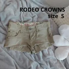 RODEO CROWNS ペイントショートパンツ size1