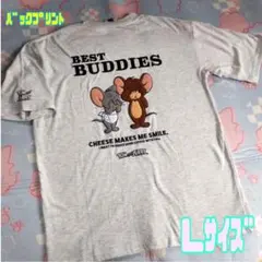 トムとジェリー　Tシャツ　半袖　メンズ　カットソー　ビッグシルエット