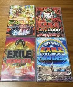 ⭐︎DVD4点セット⭐︎EXILE LIVE TOUR 【2007〜2010】