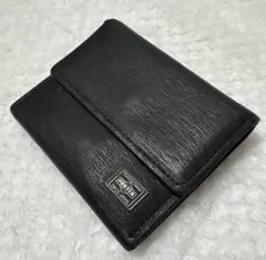 PORTER ポーター コインケース 黒　レザー 小銭入れ 財布のサムネイル
