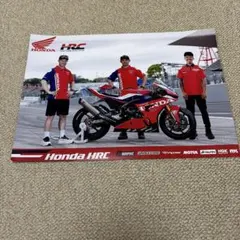 鈴鹿８耐　2026　ホンダ　Honda HRC　レーシング　ポスター　非売品のサムネイル