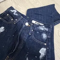 SLY JEANS ペイント加工 デニムパンツ