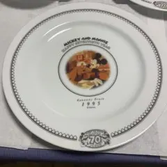 ミッキーとミニー 70周年 プレートセット