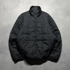 00s HELLY HANSEN black nylon padded jkt