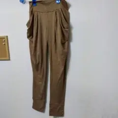 カッコ良いサルエルパンツ新品未使用ベージュM