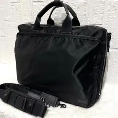 【美品】PORTER ポーター　リフト　ブリーフケース　2way 2層　ブラック