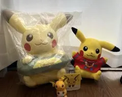 ピカチュウ　ライチュウ　ぬいぐるみ