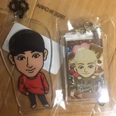 鈴木昂秀 プチキャラ アクリルストラップ クリアチャーム セット