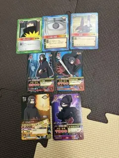 NARUTO データカードダス 暁 6枚セット うちはイタチ デイダラ - メルカリ