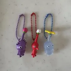 PIKMIN マスコット＆フルーツグミ2 キーホルダー 3種セット