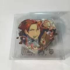 あんスタ 鬼龍紅郎 ホワイトデー ハート缶バッジ