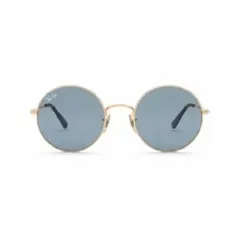Ray-Ban ラウンドメタル ゴールドフレーム サングラスのサムネイル
