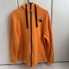 THE NORTH FACE オレンジ ジップアップパーカー