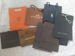 高級ブランド 紙袋セット