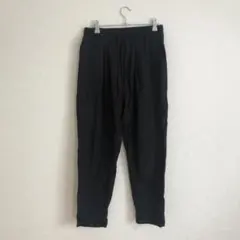 大きいサイズ　メンズパンツ　XLサイズ　黒 ゴムパンツ