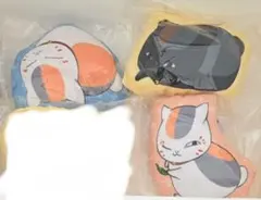 夏目友人帳ニャンコ先生カラフルソーダダイカットクッションバッジ