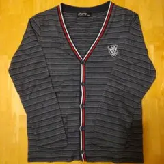 キッズ カーディガン 150cm ネイビー