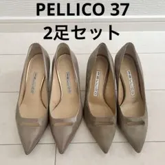PELLICO ペリーコ パンプス ベージュ 37 中古 ハイヒール スエードのサムネイル