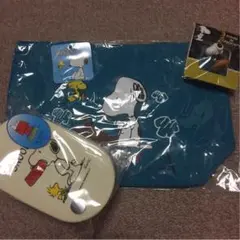 スヌーピーの弁当箱とランチパック&キーホルダー