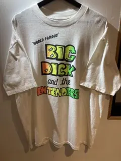 90's エロ系　Tシャツ　シングルステッチ 白　XL