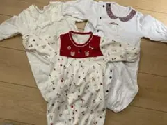 ベビー 赤ちゃん 春秋冬 長袖 2wayオール セット