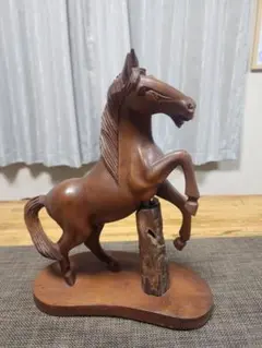 犬 木彫 グレーハウンド オブジェ 置物 インテリア 工芸品 美術品