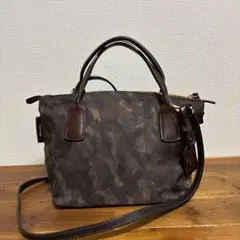 【美品】ロベルタピエリ　2WAY 迷彩柄 ショルダーバッグ