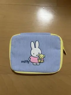 ゼクシィ　ミッフィー コーデュロイポーチ