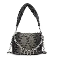 【正規品】DIESEL ショルダーバッグ CHARM-D SHOULDER S