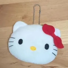 Hello Kitty 35th フェイス ポーチ キーホルダー