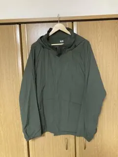 uniqlo ウインドプルーフスタンドブルゾン 4XL オリーブ