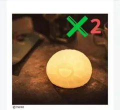 MonoMaster2023年3月号付録 村上 隆 お花ルームライト✖2