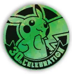 中国限定 ポケモン 30周年 ピカチュウ コイン 仕様⑯ GREEN ICE