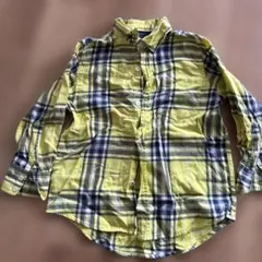 GapKids 長袖シャツ 110cm チェック柄