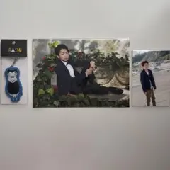 嵐 大野智 ARASHI アクリルキーチェーン アートカード ポストカード