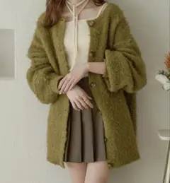 厚手カーディガン カーディガン