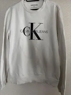 Calvin Klein Jeans スウェット M ホワイト